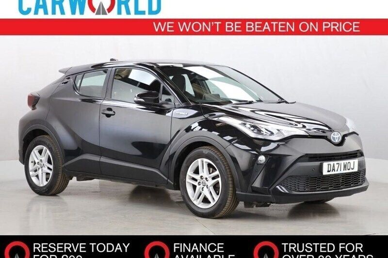 Black Used 2022 Toyota C-HR SUV | £15,700 (Good price) - Image 1/1