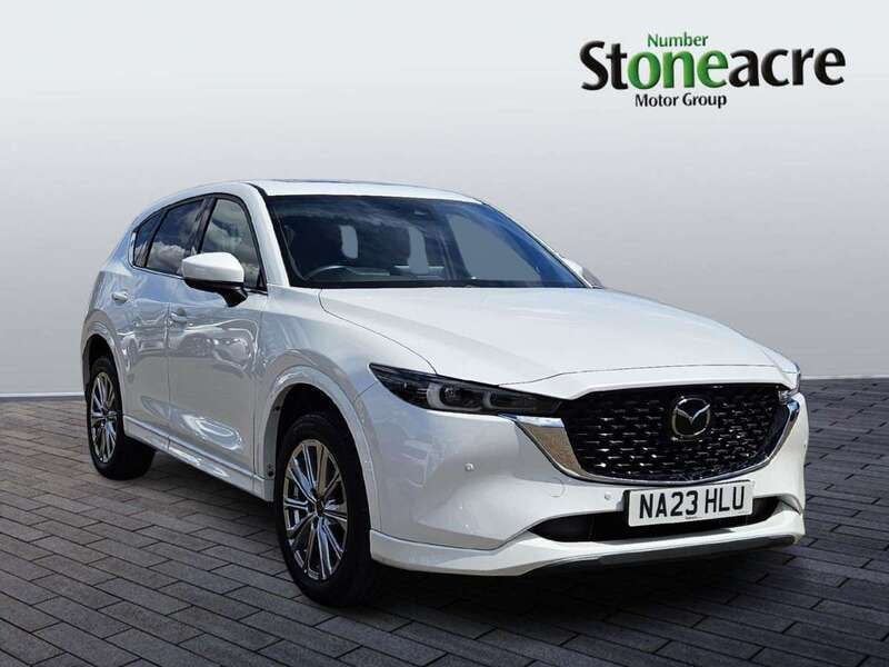 White Used 2023 Mazda CX-5 Takumi-Line SUV | £24,500 (Fair price) - Image 1/4