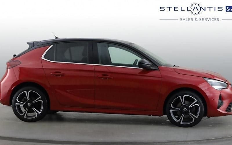 Used Vauxhall Corsa Ultimate 101 HP (74 kW) 2023 Red Hatchback