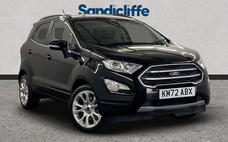 Black Used 2022 Ford Ecosport Titanium SUV | £11,842 (Fair price) - Image 1/4