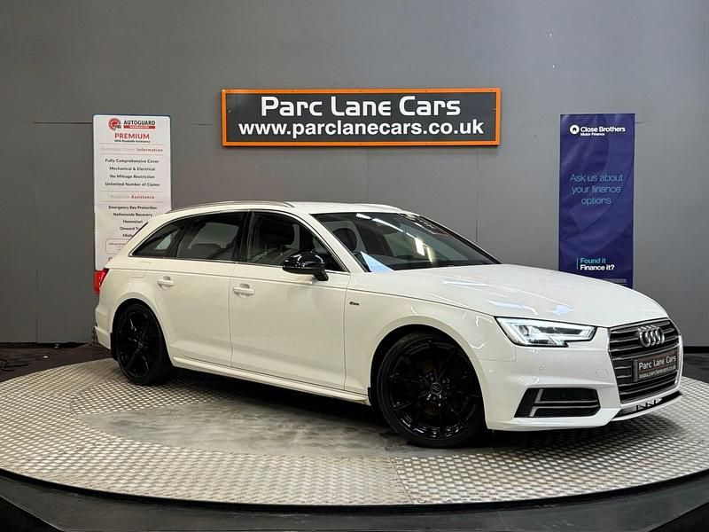 Used Audi A4 S-Line 150 HP (110 kW) 2017 White Estate
