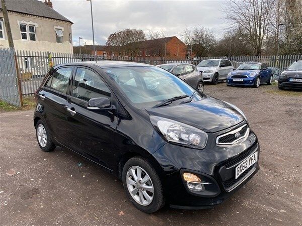 Black Used 2013 Kia Picanto 2 Hatchback | £2,499 (Fair price) - Image 1/1