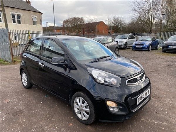 Black Used 2013 Kia Picanto Hatchback | £2,499 (Fair price) - Image 1/1