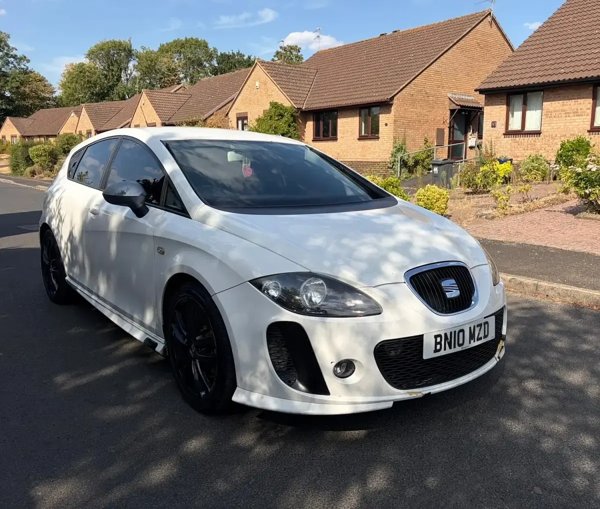 Used Seat Leon FR 167 HP (122 kW) 2010 White Hatchback