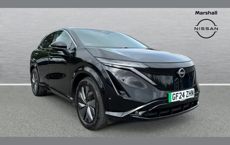 Black Used 2024 Nissan Ariya Evolve SUV | £32,150 (Good price) - Image 1/4