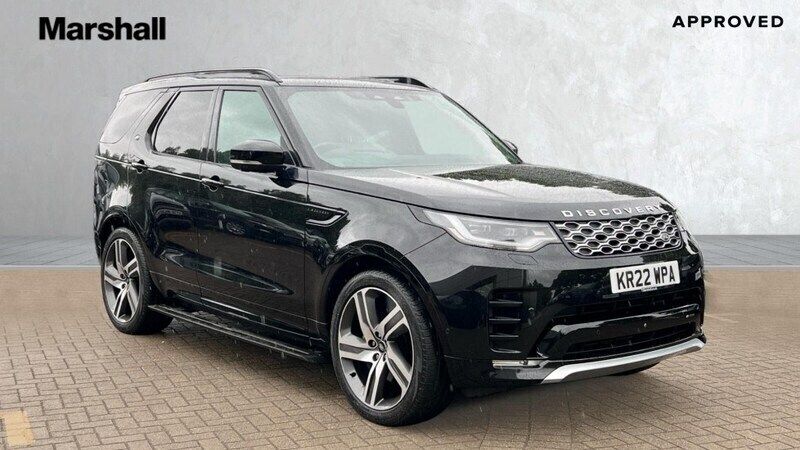 Metallic santorini black Used 2022 Land Rover Discovery 5 SUV | £54,518 (A bit pricey) - Image 1/4