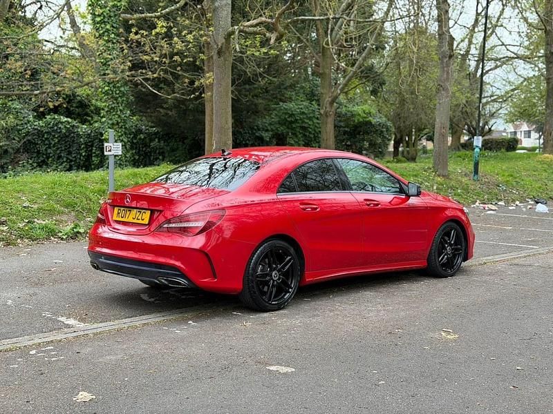 Used Mercedes CLA180 AMG line 2017 Red Sedan