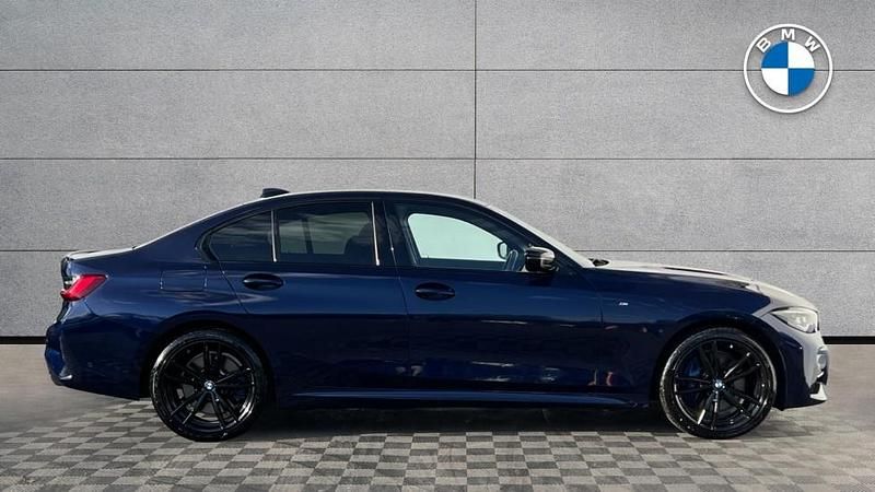 Used BMW 330e M Sport 292 HP (214 kW) 2021 Blue Sedan