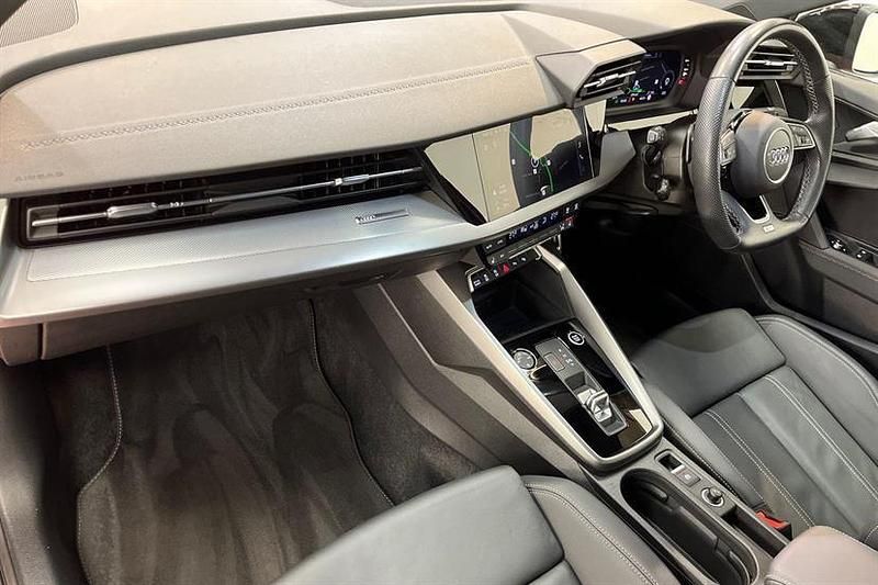 Used Audi A3 Black Edition 150 HP (110 kW) 2024 Red Sedan