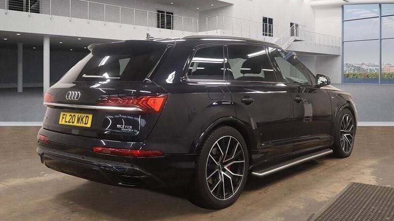 Used Audi Q7 Black Edition 286 HP (210 kW) 2020 Black SUV