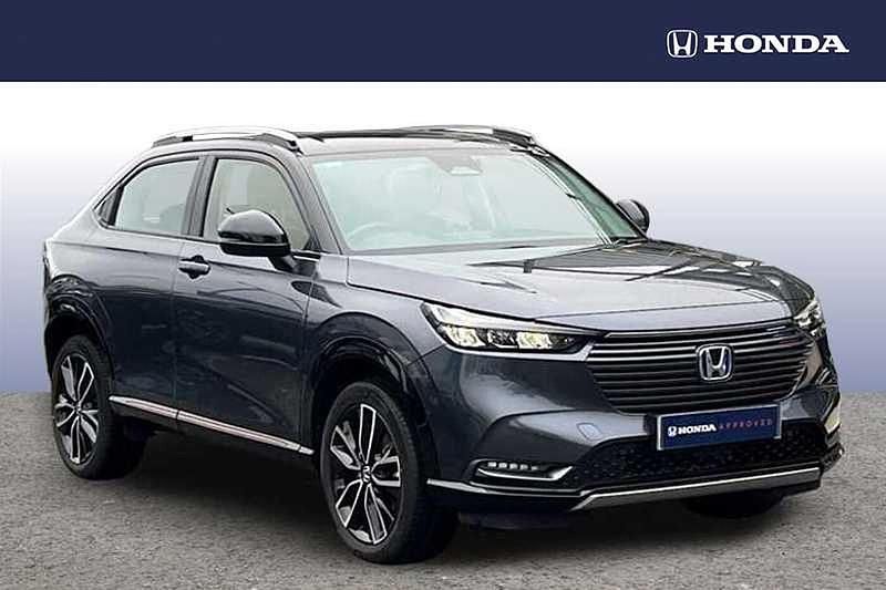 Used Honda HR-V Advance 131 HP (96 kW) 2023 Meteoroid grey with crystal black roof SUV