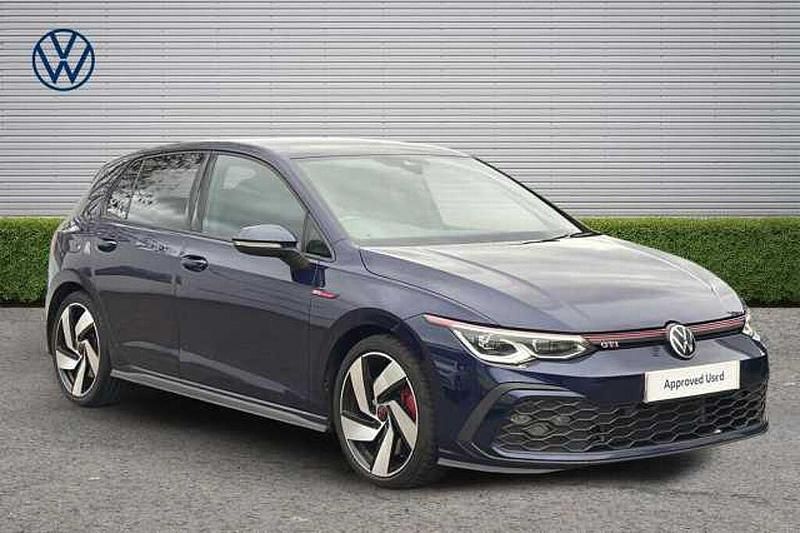 Begagnad VW Golf VIII GTI 245 HK (180 kW) 2020 Blå Halvkombi