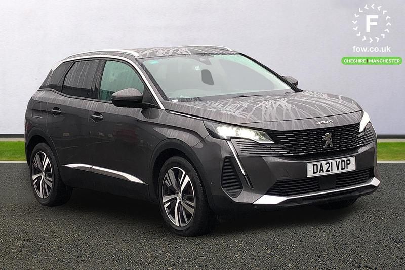 Grey Used 2021 Peugeot 3008 Allure Premium Estate | £14,899 (Fair price) - Image 1/3