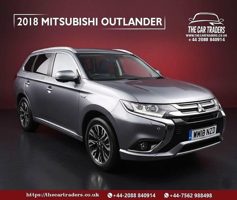 Grey Used 2018 Mitsubishi Outlander P-HEV Estate | £10,488 (Good price) - Image 1/4