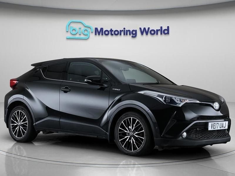 Black Used 2017 Toyota C-HR SUV | £13,900 (Good price) - Image 1/4