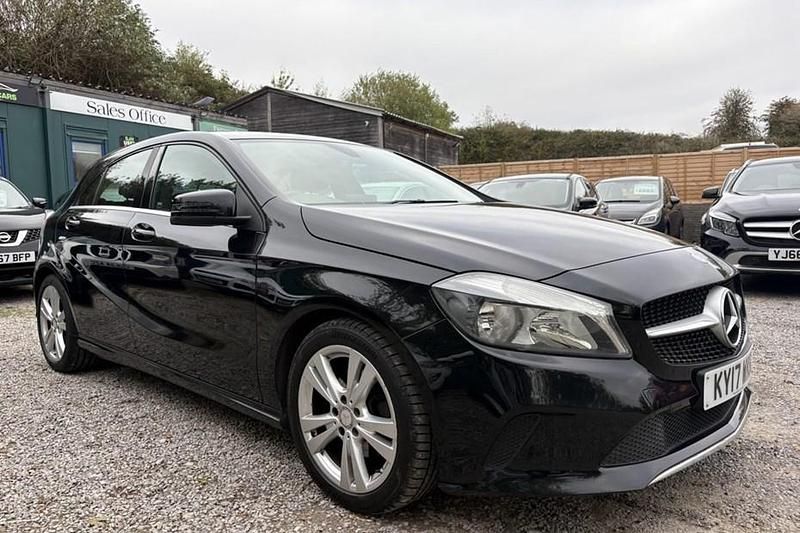 Black Used 2017 Mercedes A180 Hatchback | £9,995 (Fair price) - Image 1/1