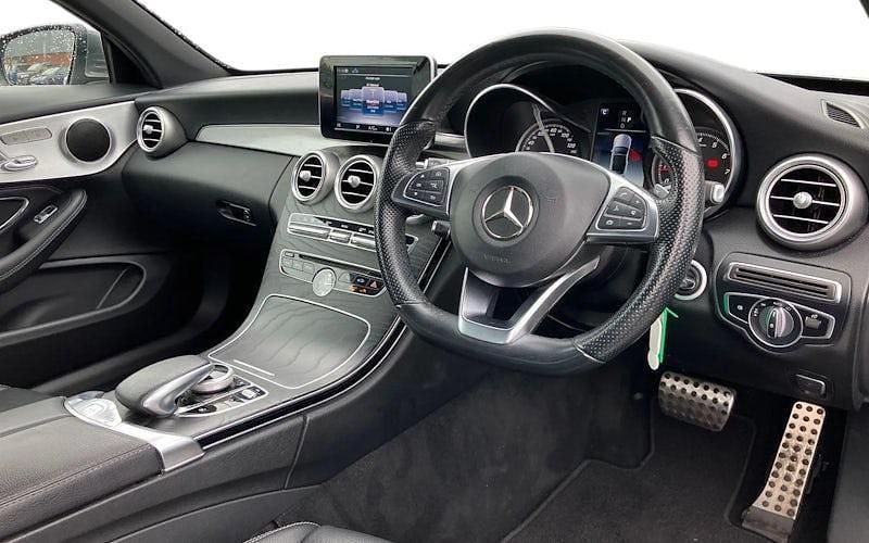 Used Mercedes C200 Active 184 HP (135 kW) 2018 Grey Cabriolet