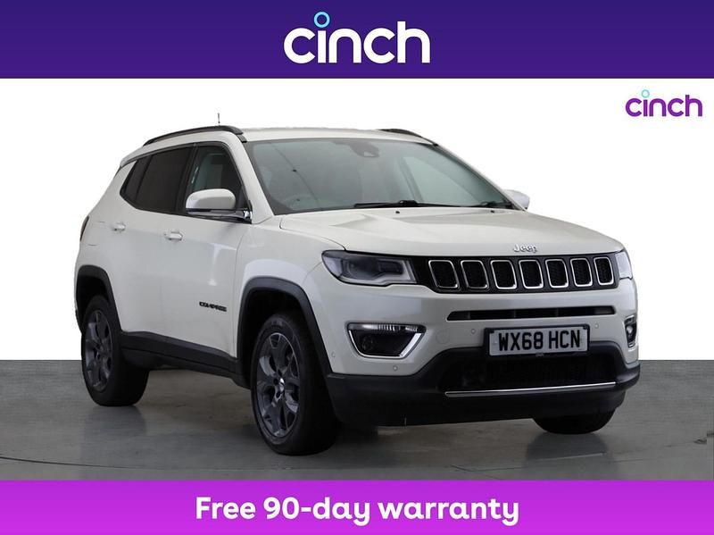 White Used 2018 Jeep Compass Limited SUV | £15,149 (A bit pricey) - Image 1/3