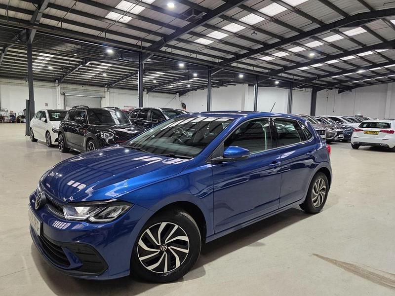 Blue Used 2022 VW Polo S Hatchback | £16,780 (Good price) - Image 1/4