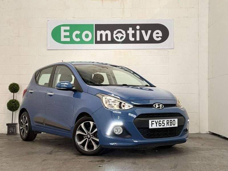 Blue Used 2015 Hyundai i10 Premium SE Hatchback | £6,995 (Fair price) - Image 1/4