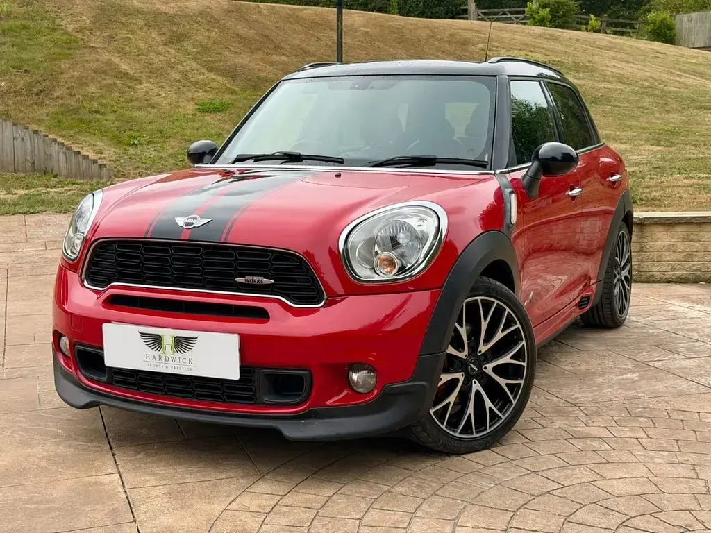 Used Mini John Cooper Works Countryman 218 HP (160 kW) 2014 Red SUV
