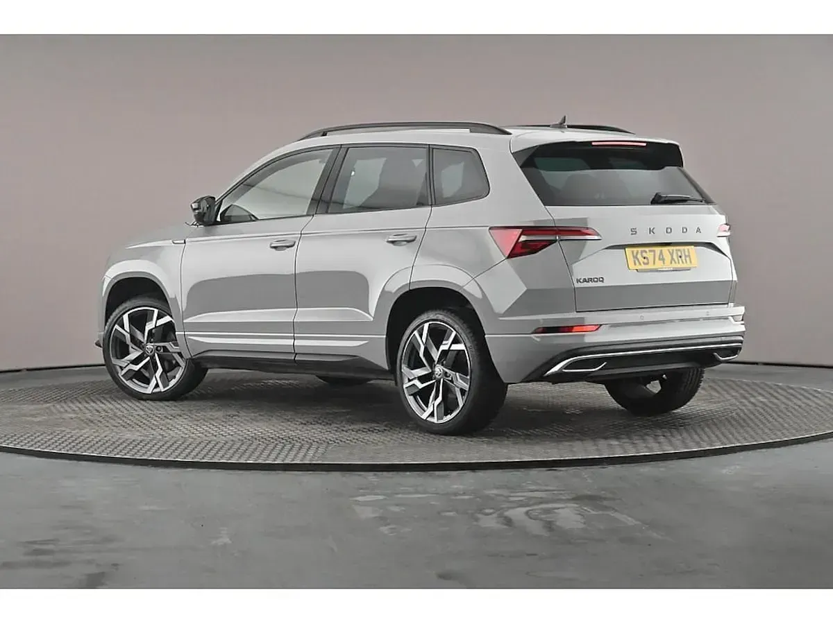 Used Skoda Karoq SportLine 110 HP (80 kW) 2024 Meteor grey SUV