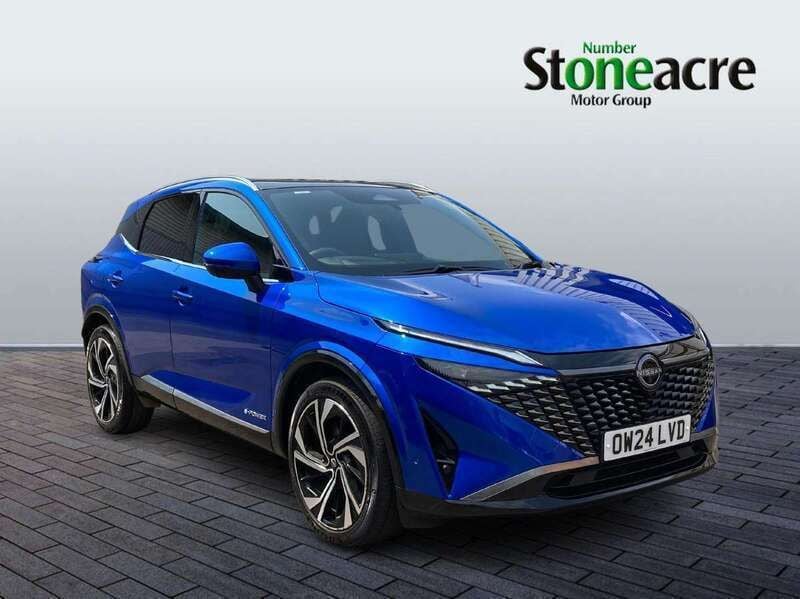 Blue Used 2024 Nissan Qashqai Tekna+ SUV | £29,350 (Expensive) - Image 1/4