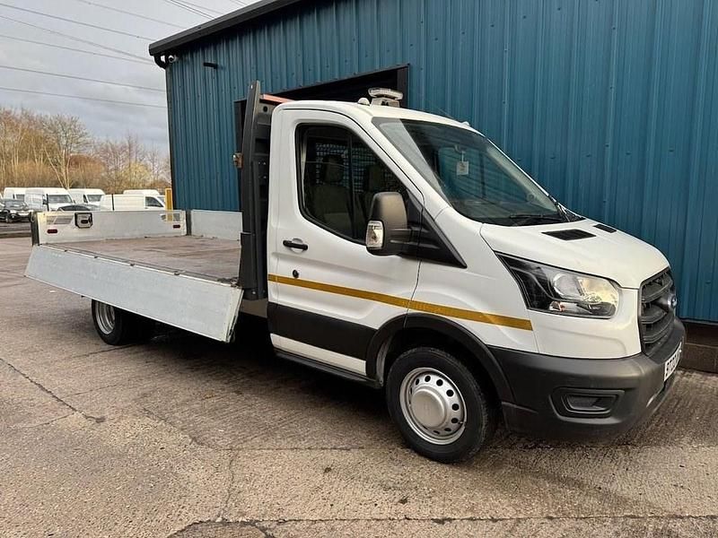 Used Ford Transit 130 HP (95 kW) 2022 White Cabriolet