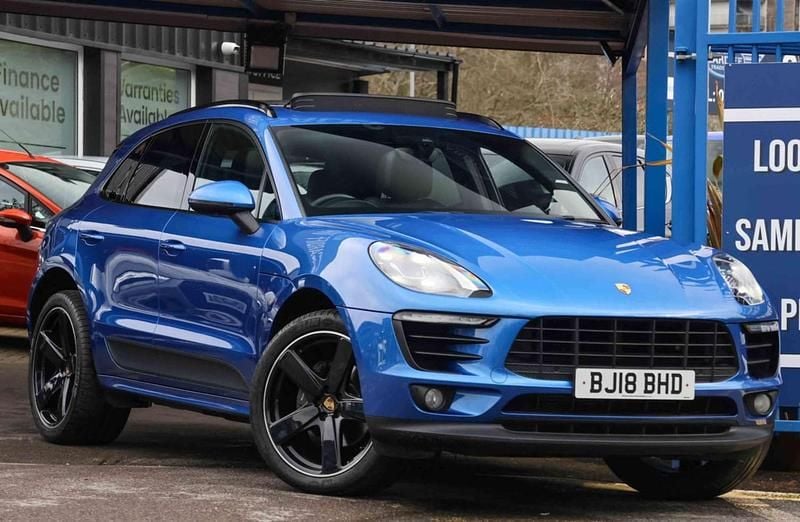 Used Porsche Macan 2018 Blue SUV