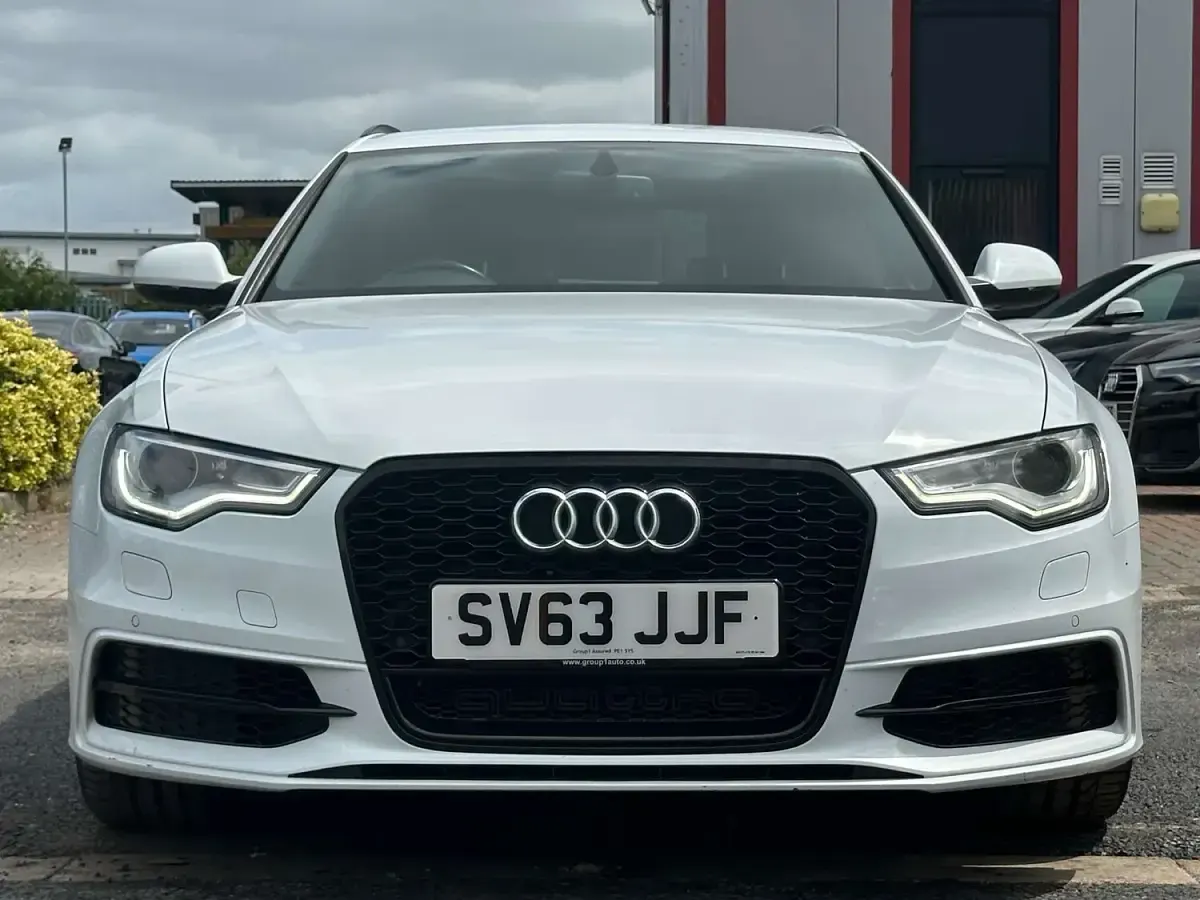 Used Audi A6 Black Edition 313 HP (230 kW) 2013 White Estate