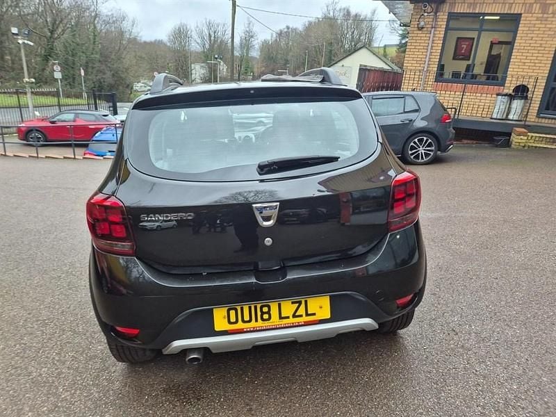 Used Dacia Sandero Ambiance 90 HP (66 kW) 2018 Black Hatchback