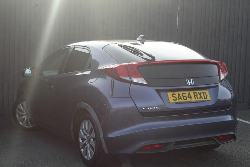 Used Honda Civic SR 120 HP (88 kW) 2014 Blue Hatchback