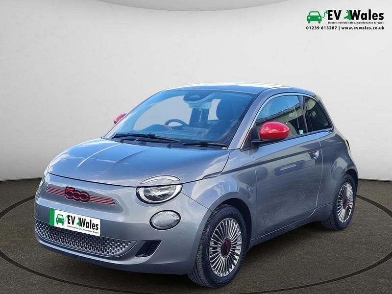 Grey Used 2023 Fiat 500e Red Hatchback | £14,495 (Fair price) - Image 1/4