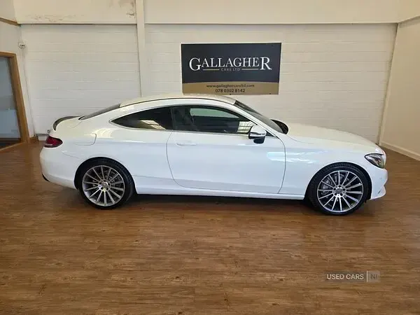 Used Mercedes C250 204 HP (150 kW) 2016 White Coupe