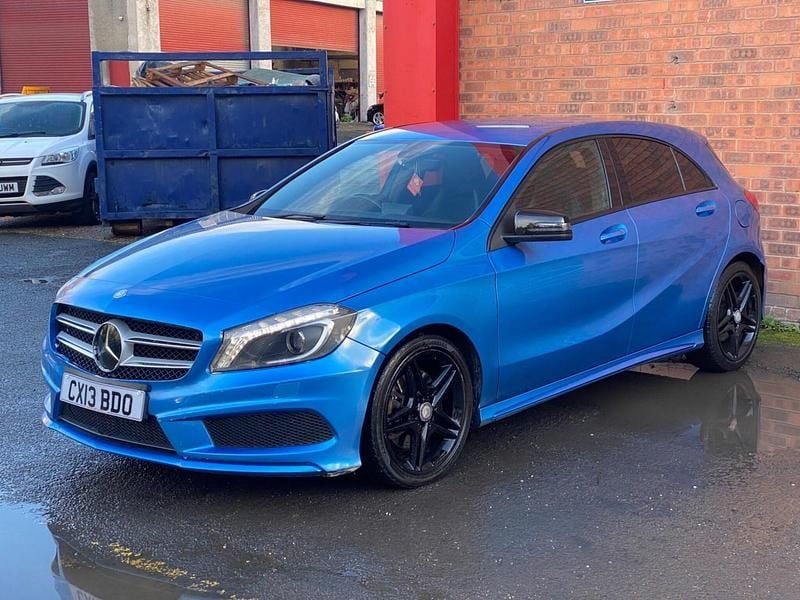 Used Mercedes A220 AMG 2013 Blue Hatchback