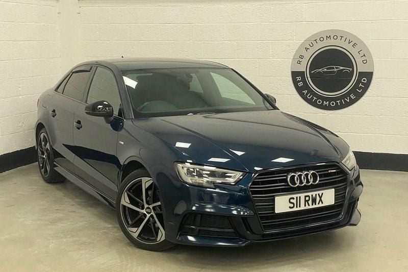 Blue Used 2019 Audi A3 Black Edition Sedan | £13,995 (Good price) - Image 1/1