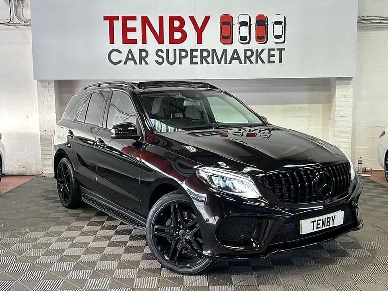 Black Used 2016 Mercedes GLE350 AMG line SUV | £18,995 (Fair price) - Image 1/4