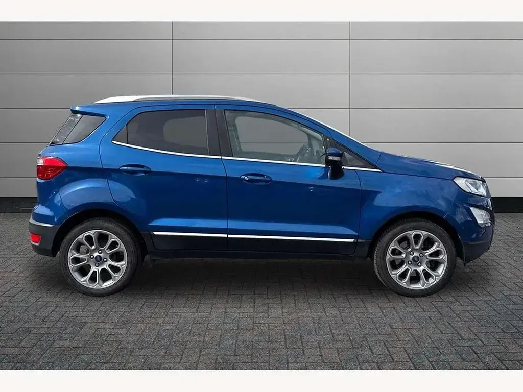 Used Ford Ecosport Titanium 125 HP (91 kW) 2019 Blue SUV