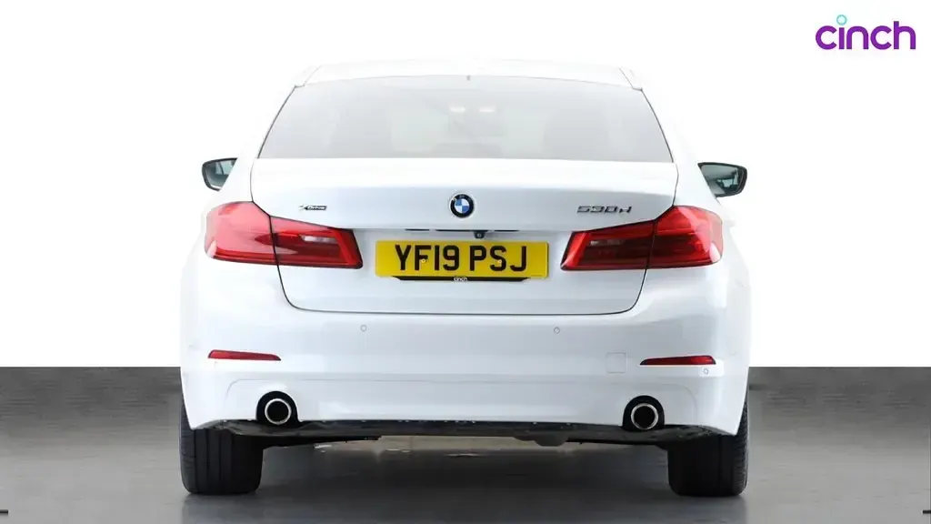 Used BMW 530 2019 White Sedan