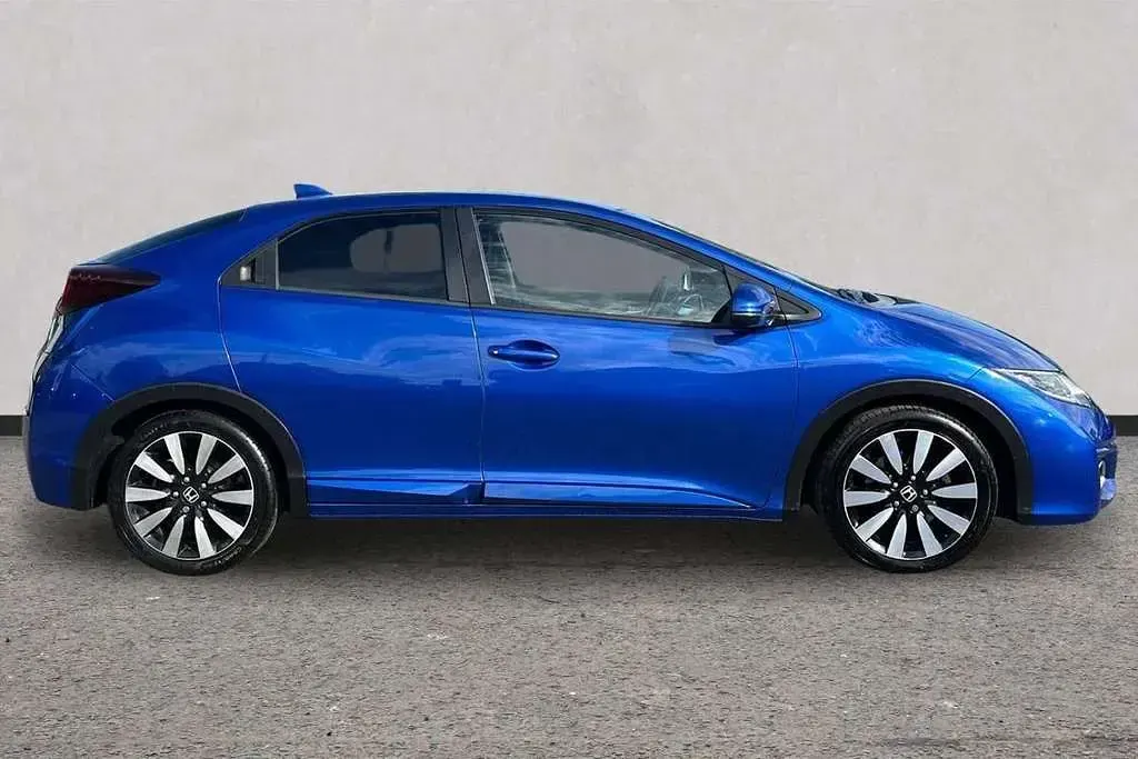 Used Honda Civic SR 139 HP (102 kW) 2017 Blue Hatchback