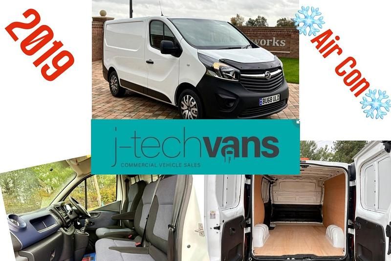 Used Vauxhall Vivaro 2019 White MPV
