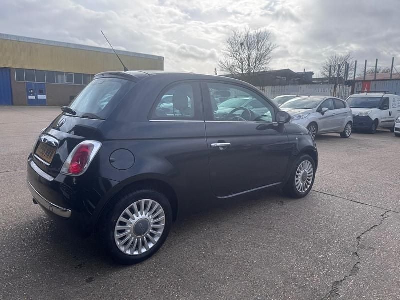 Used Fiat 500 Lounge 2008 Black Hatchback