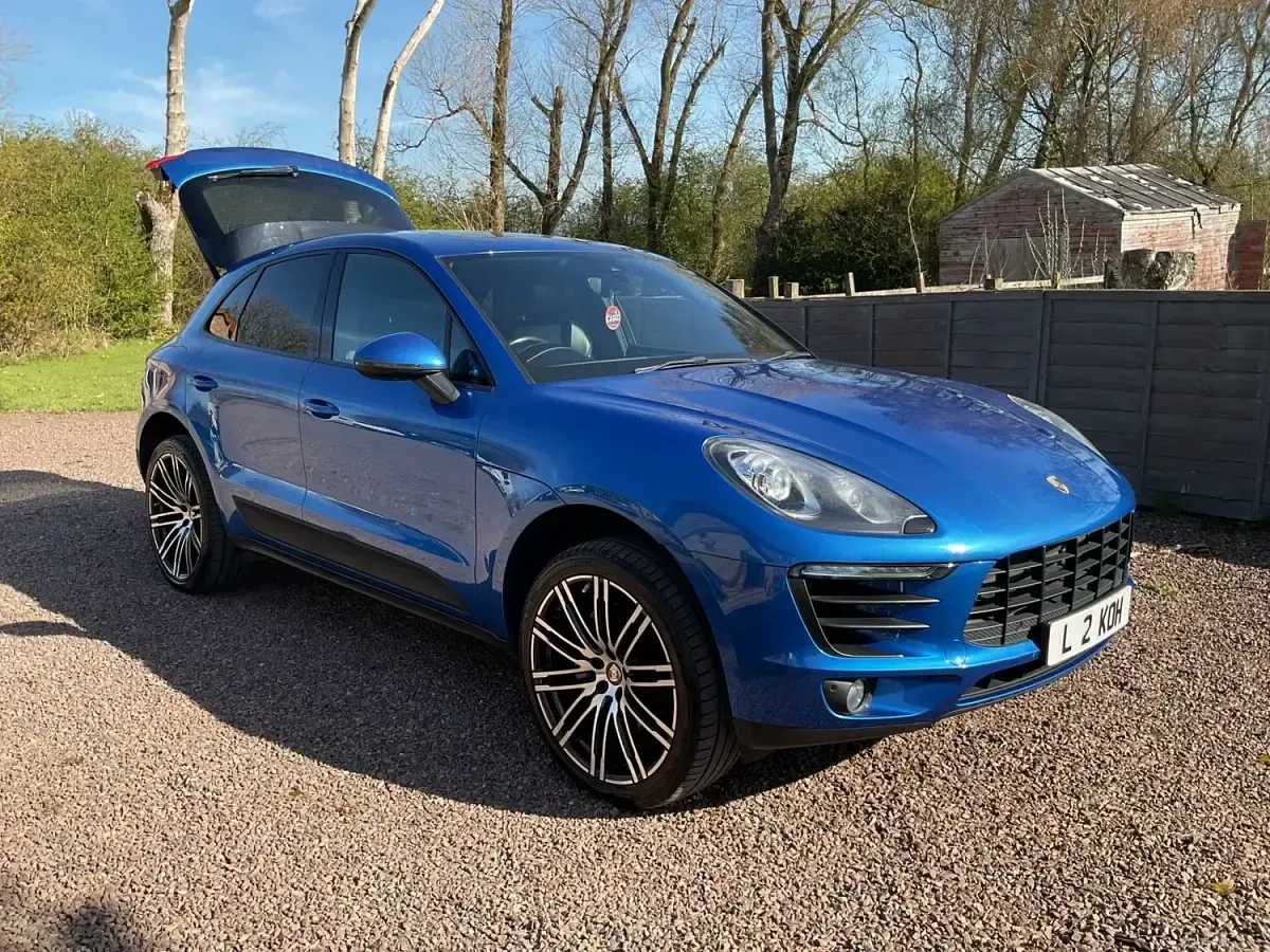 Used Porsche Macan S 2015 Blue SUV