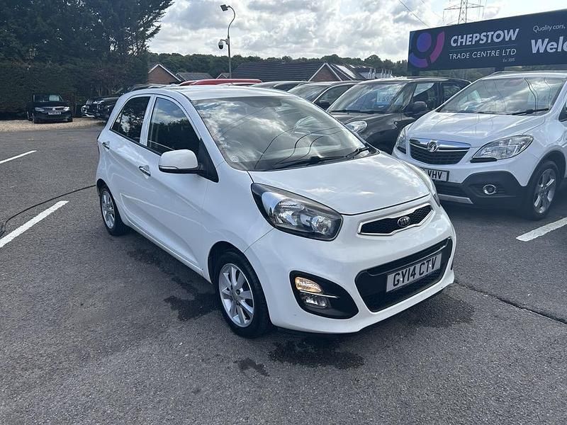 White Used 2014 Kia Picanto 2 Hatchback | £3,591 (Fair price) - Image 1/4