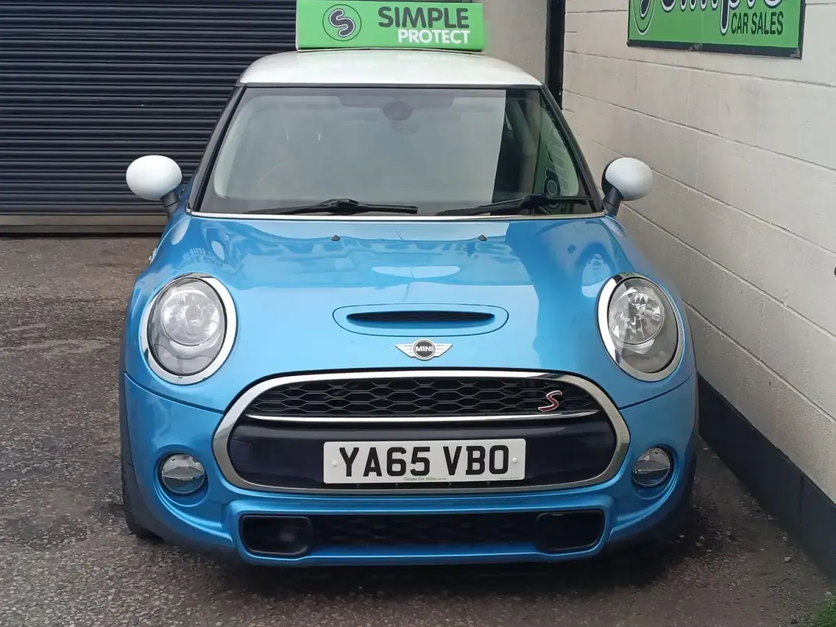 Używany Mini Cooper S Hatch 2016 Niebieski Hatchback