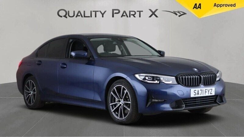 Blue Used 2021 BMW 330e Sport Line Sedan | £17,980 (Super price) - Image 1/4