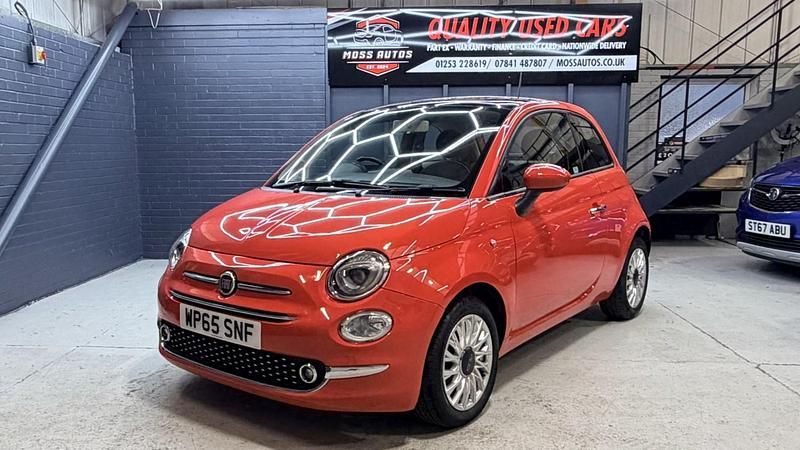 Used Fiat 500 Lounge 69 HP (50 kW) 2016 Pink Hatchback