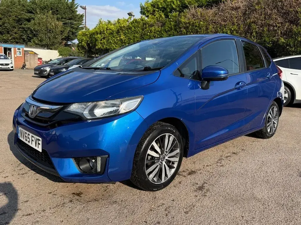 Used Honda Jazz EX 102 HP (75 kW) 2016 Blue Hatchback