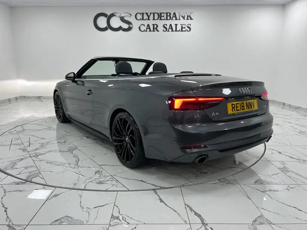 Usado Audi Cabriolet S-Line 252 HP (185 kW) 2018 Cinzento Cabrios