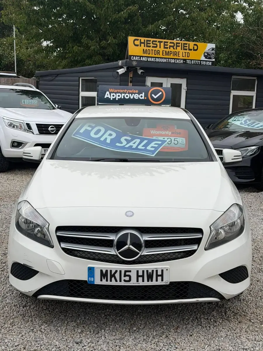 Used Mercedes A180 2015 White Hatchback